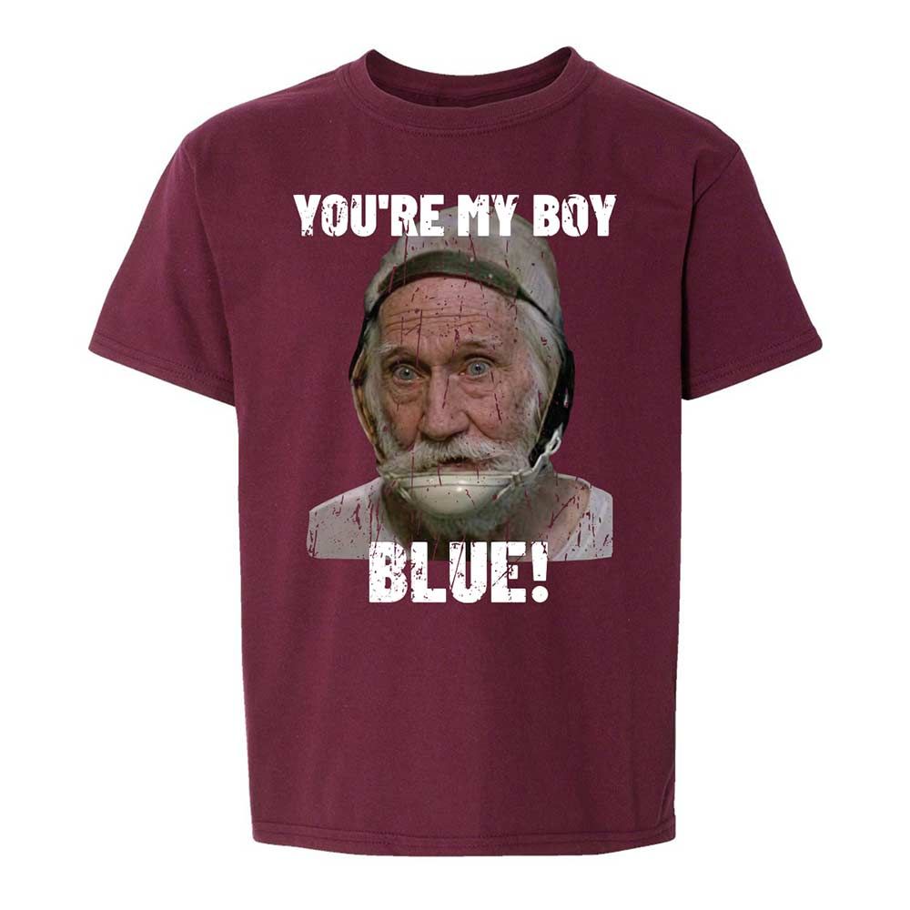 Kids T-Shirt - G1T9WTUD - Maroon - 14