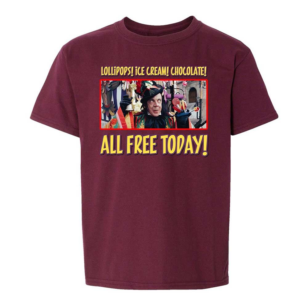 Kids T-Shirt - LSCWGM2H - Maroon - 14