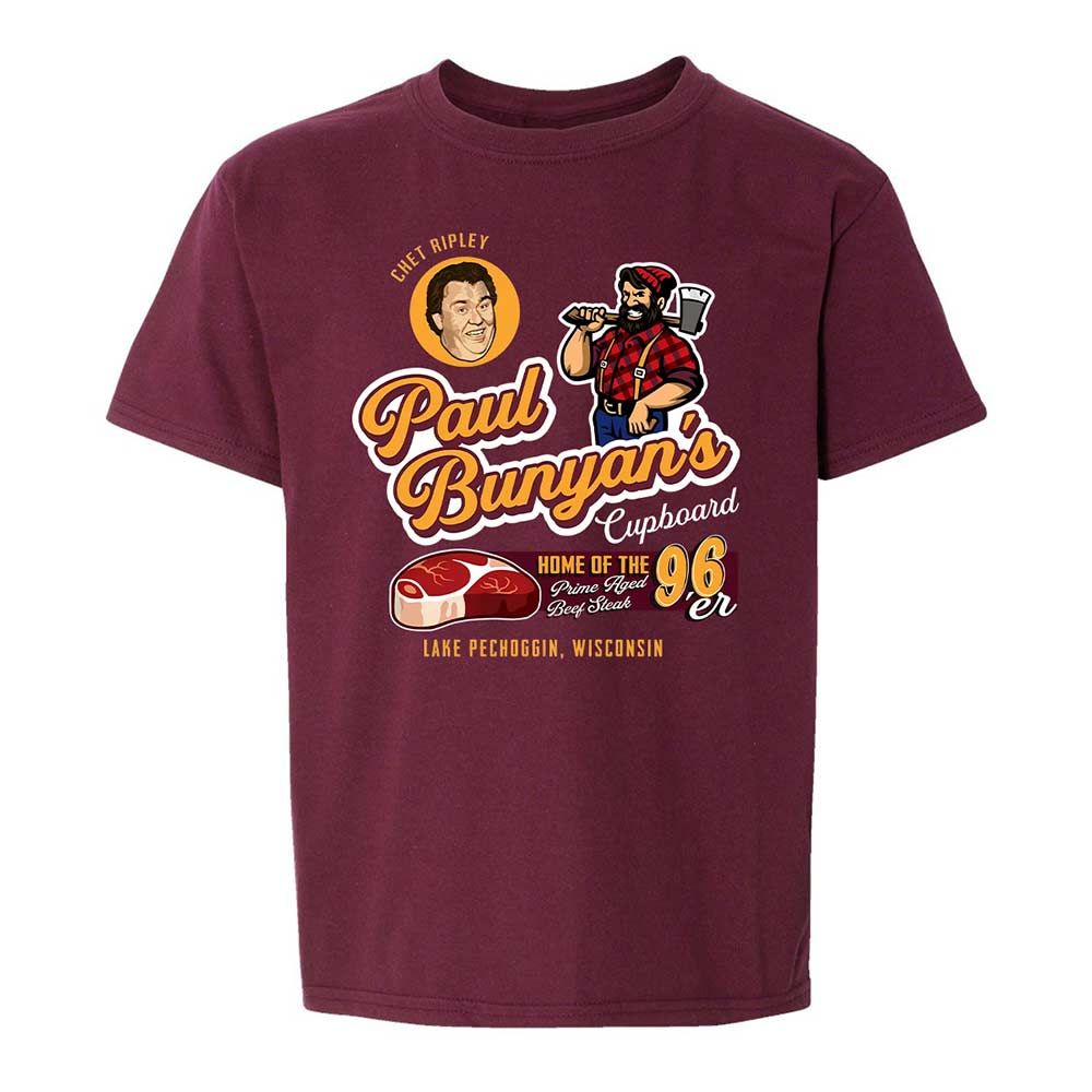 Kids T-Shirt - JAWDV4EC - Maroon - 14