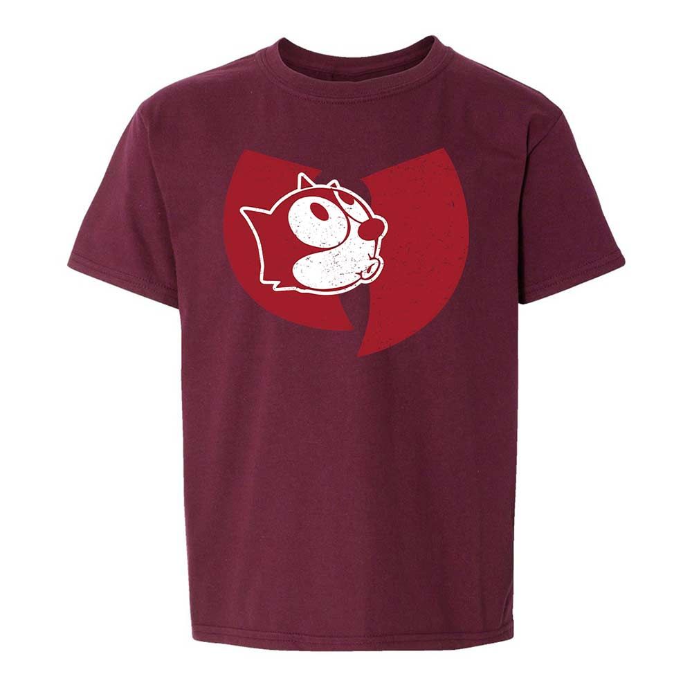 Kids T-Shirt - 192GRXXZ - Maroon - 14
