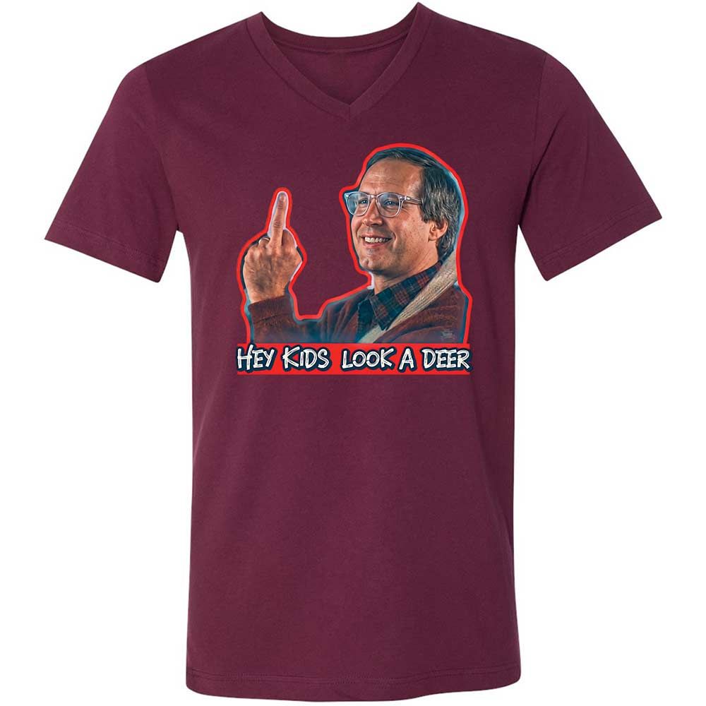 Hey Kids, Look a Deer - Maroon - 14