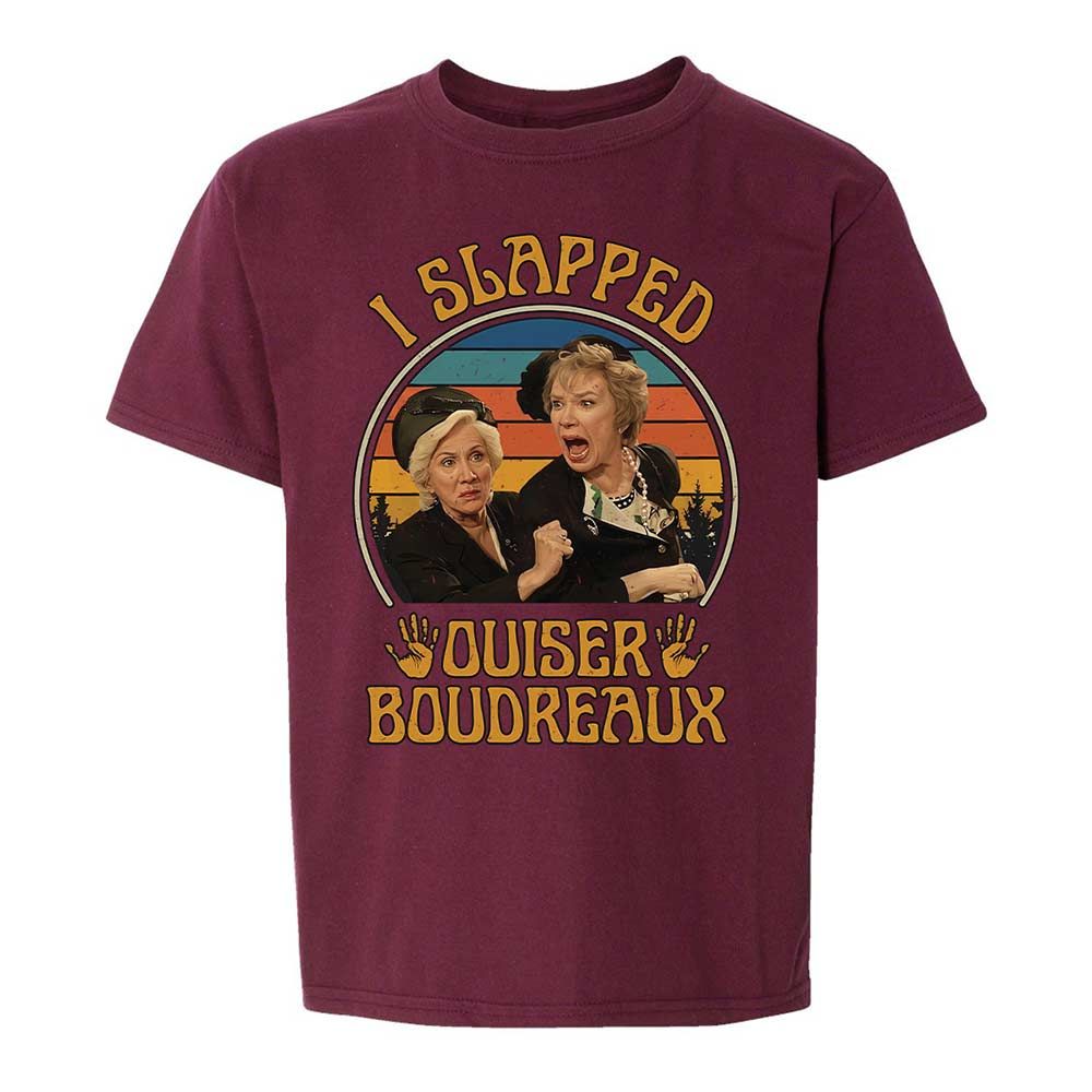 Kids T-Shirt - LEP51RJJ - Maroon - 14