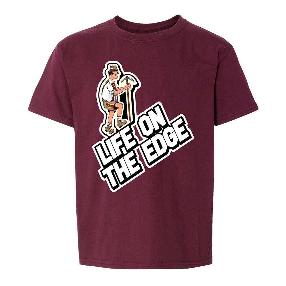 Kids T-Shirt - AQNK94T2 - Maroon - 14