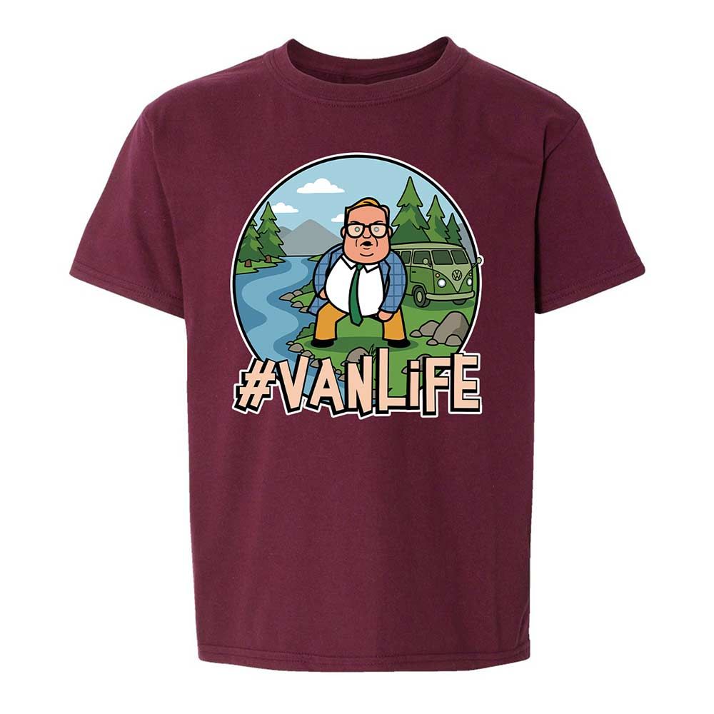 Vanlife living in a van down by the river - Maroon - 14