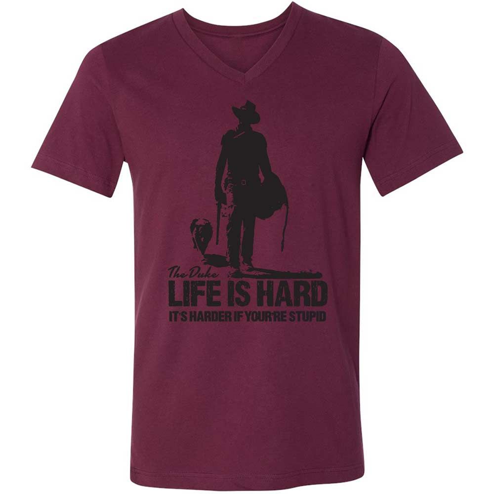Life is hard - Maroon - 14