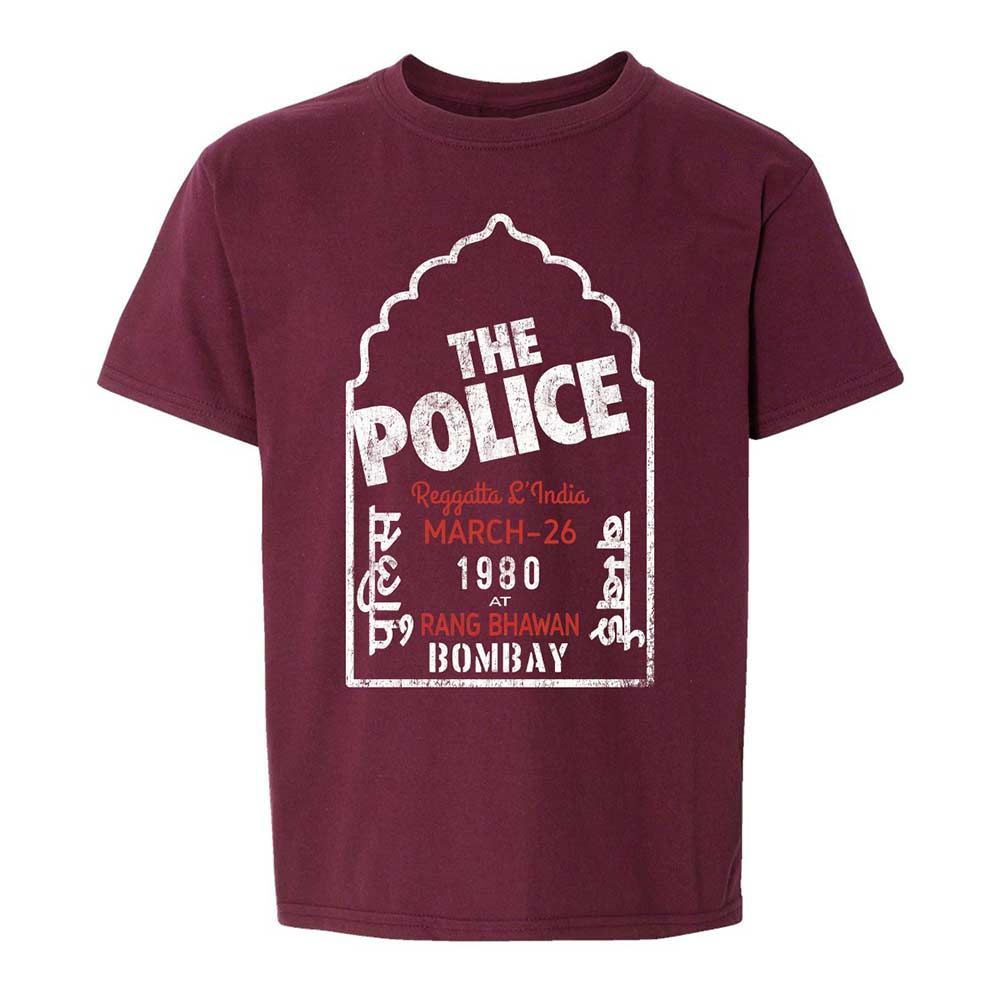 Kids T-Shirt - U9HSVRLX - Maroon - 14
