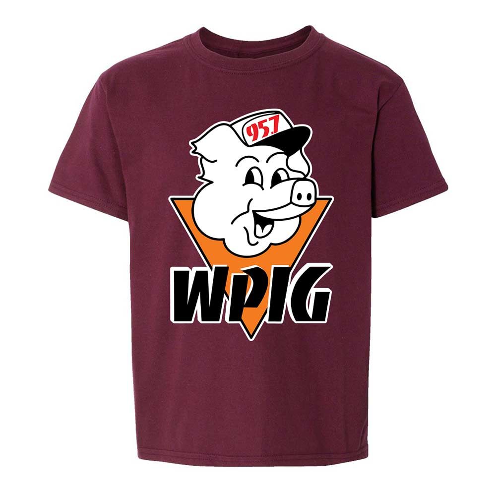 Wpig 95.7 Radio Station - Maroon - 14