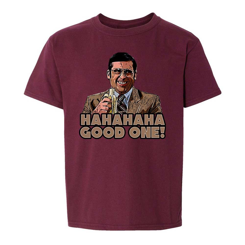Kids T-Shirt - Y8UFRV3N - Maroon - 14