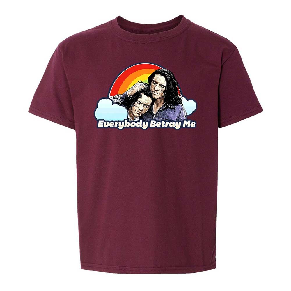 Kids T-Shirt - PWAE6Y69 - Maroon - 14