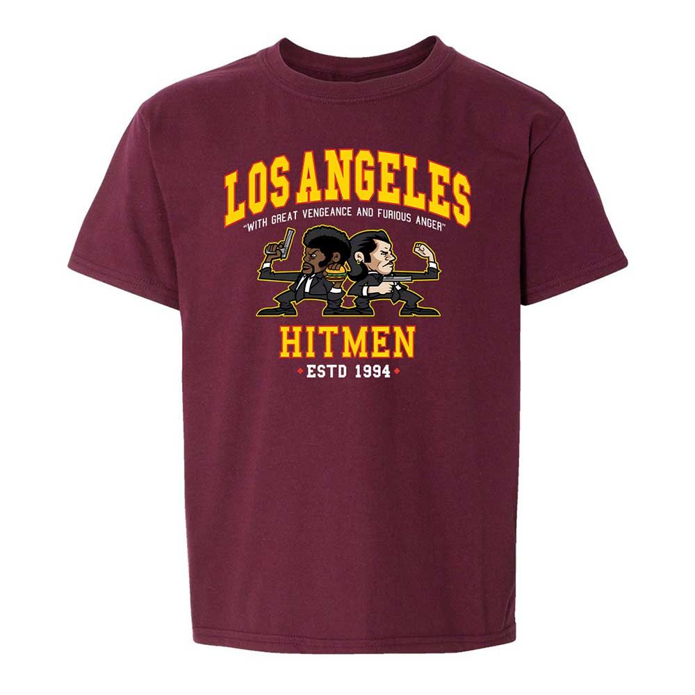 Kids T-Shirt - ZH6GLLY1 - Maroon - 14