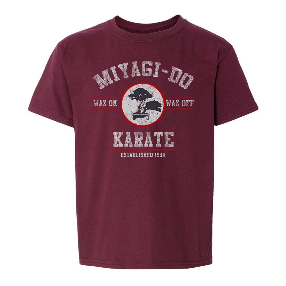 Kids T-Shirt - C83PLJQM - Maroon - 14