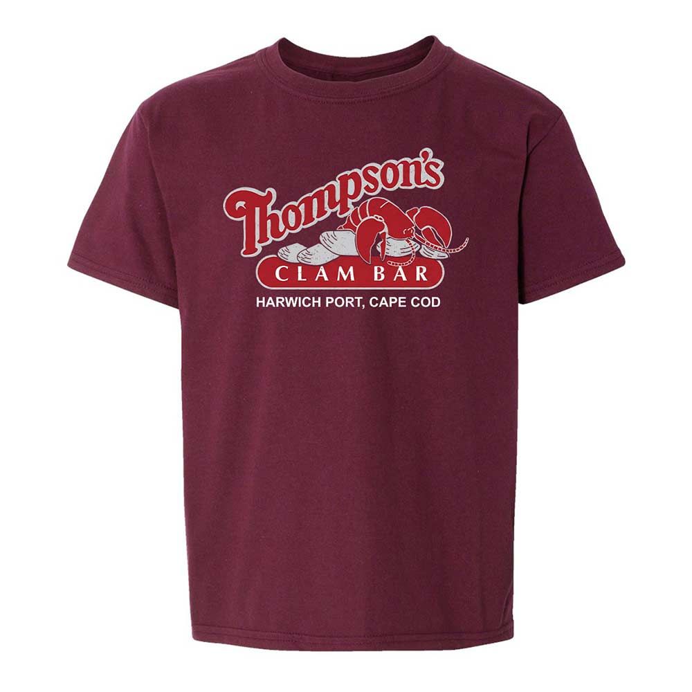Thompson's Clam Bar - Maroon - 14