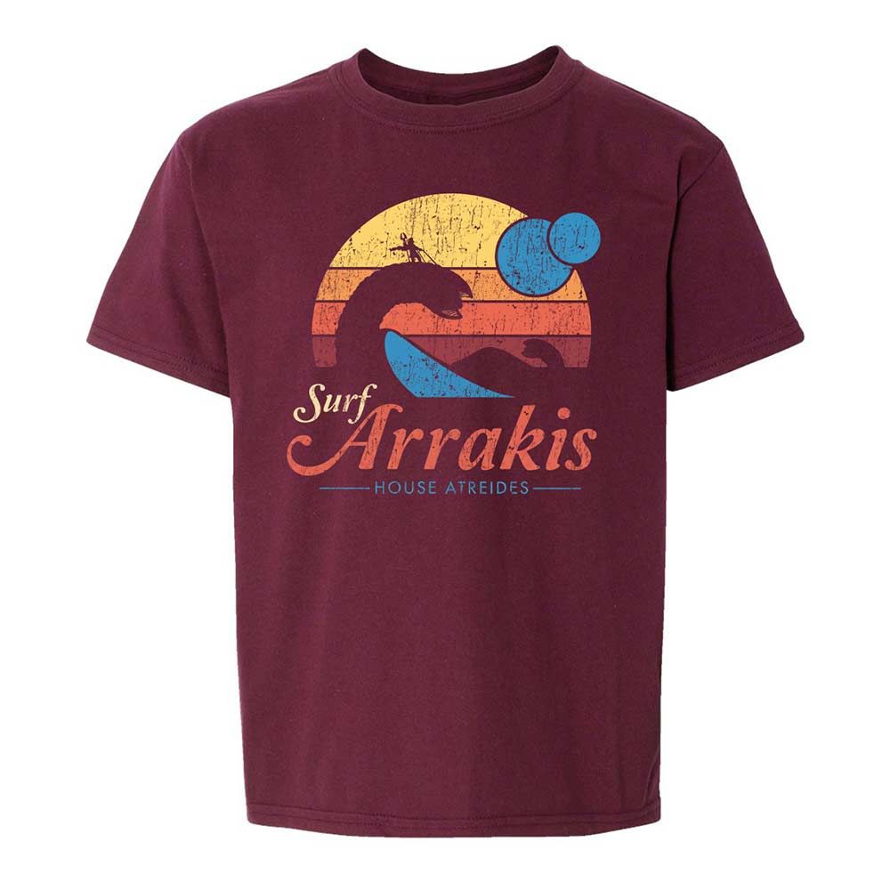 Kids T-Shirt - 456XX9W6 - Maroon - 14