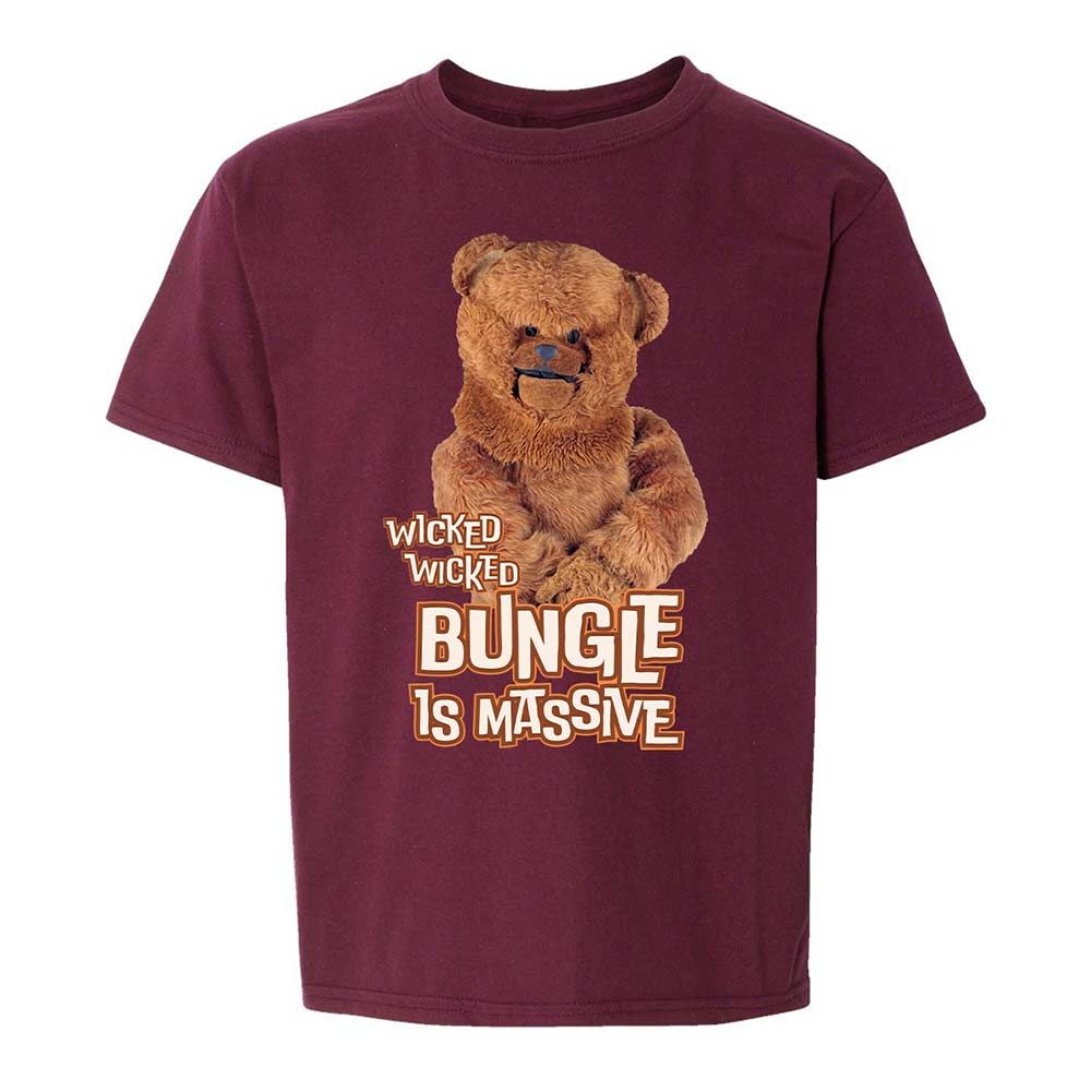 Kids T-Shirt - EK6QDC3V - Maroon - 14