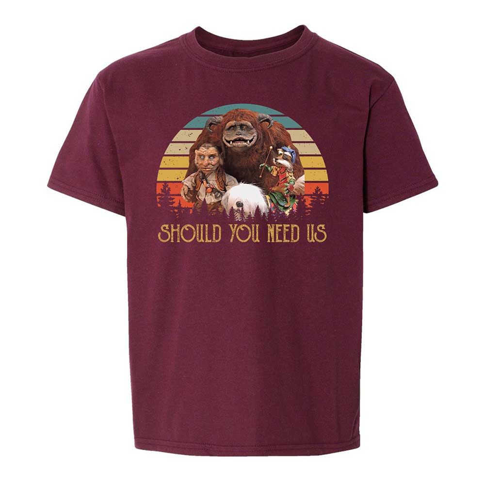 Kids T-Shirt - GBQXB97T - Maroon - 14
