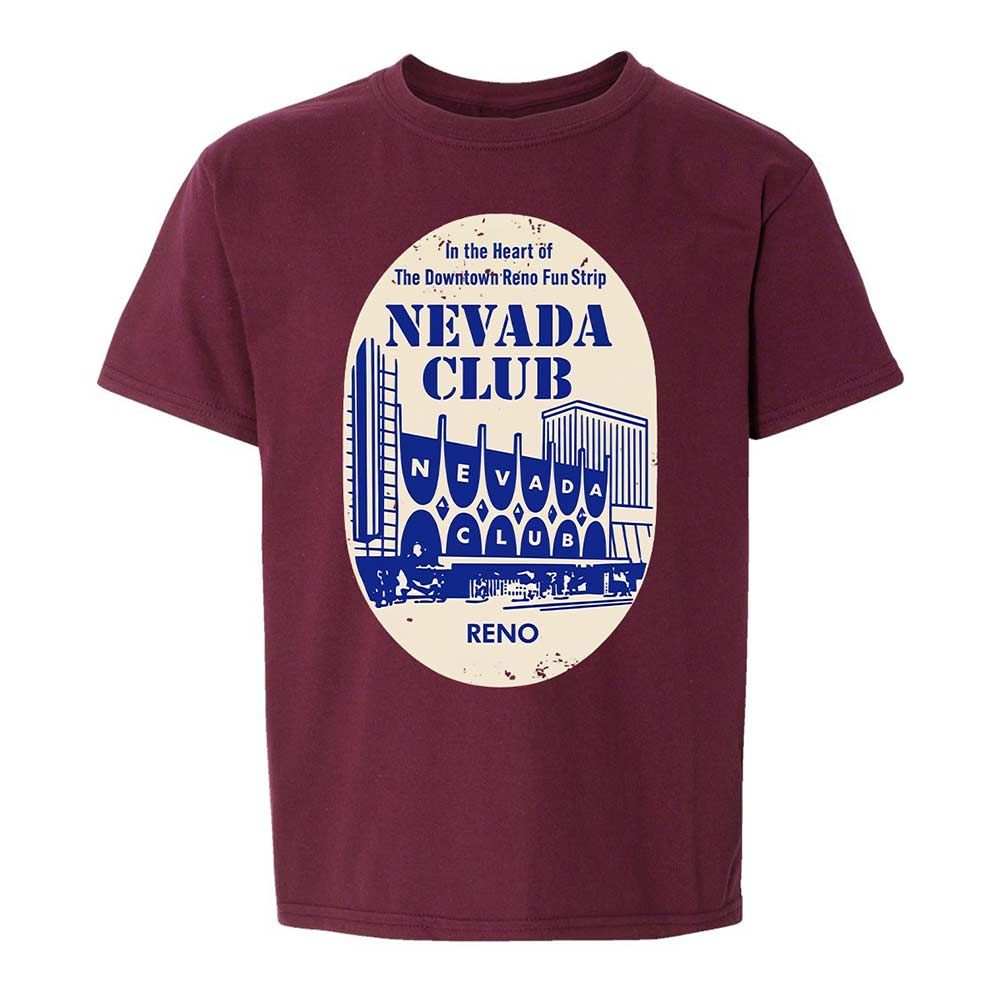 Kids T-Shirt - J48CTAM3 - Maroon - 14