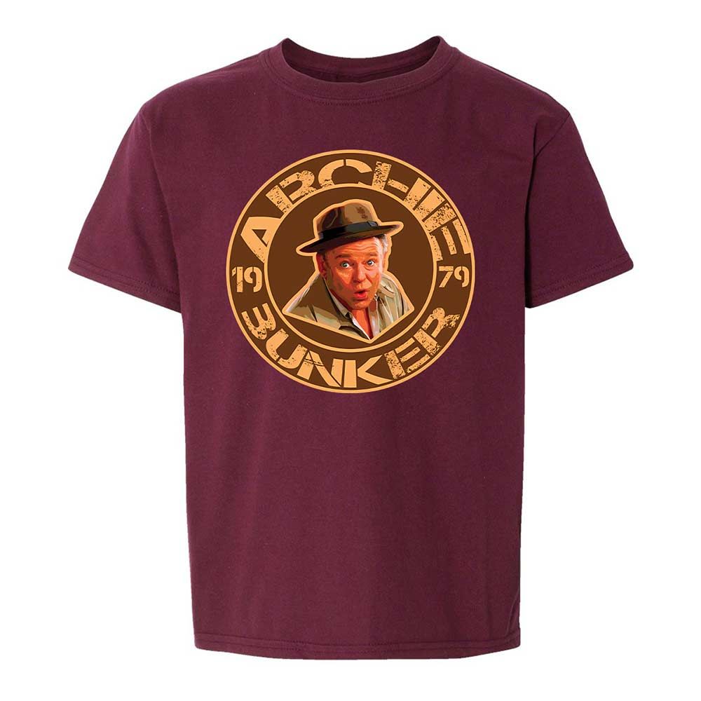 Kids T-Shirt - Q5SCXQQT - Maroon - 14
