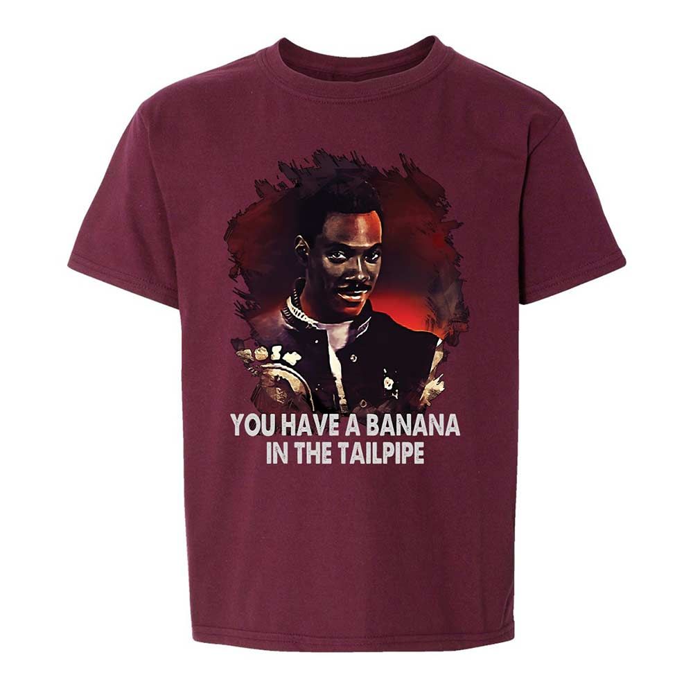 Banana In The Tailpipe - Maroon - 14