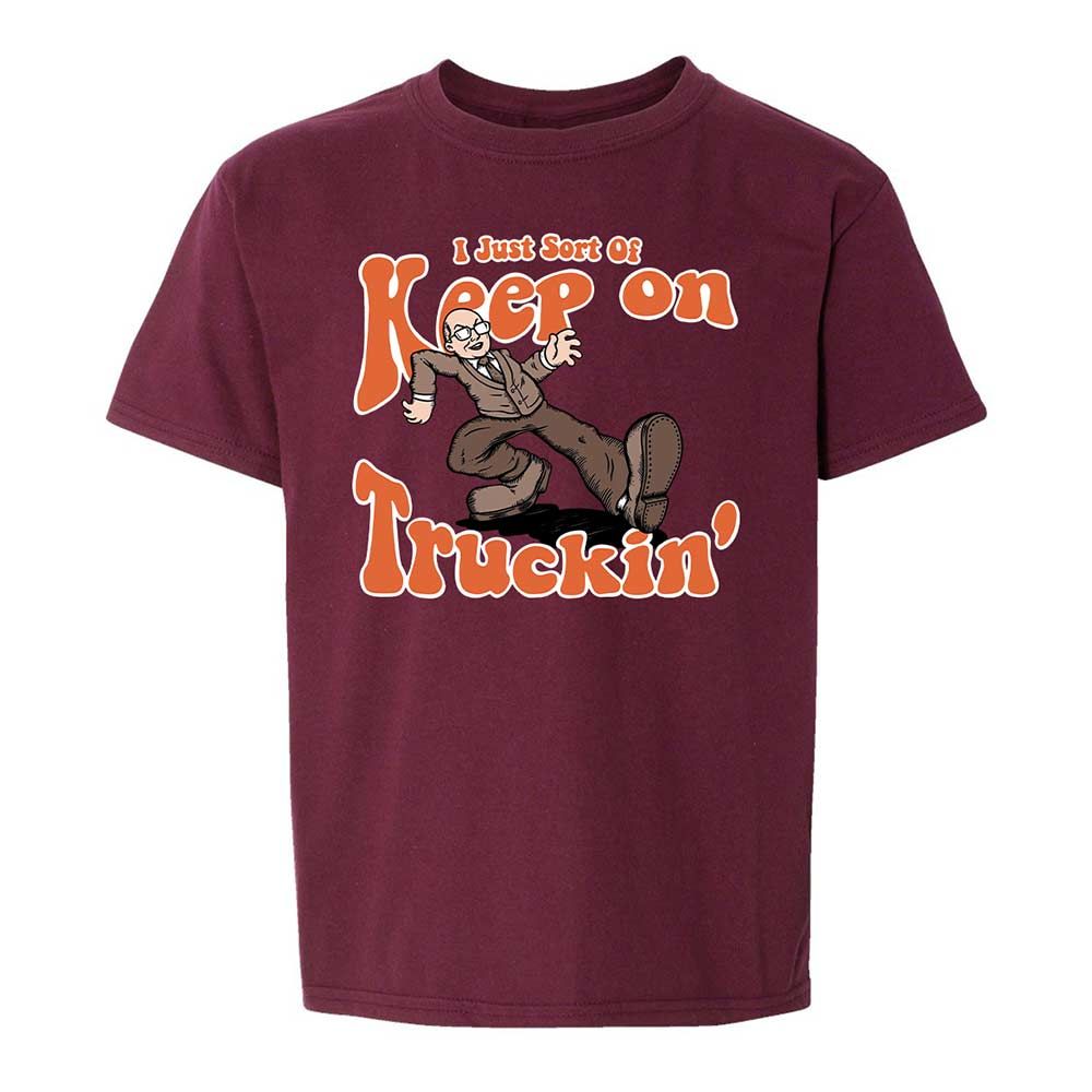 Kids T-Shirt - AQCQ1T3P - Maroon - 14