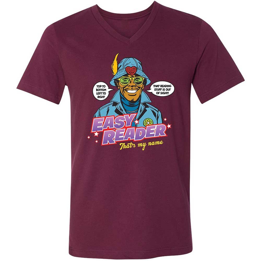 Easy Reader - Maroon - 14