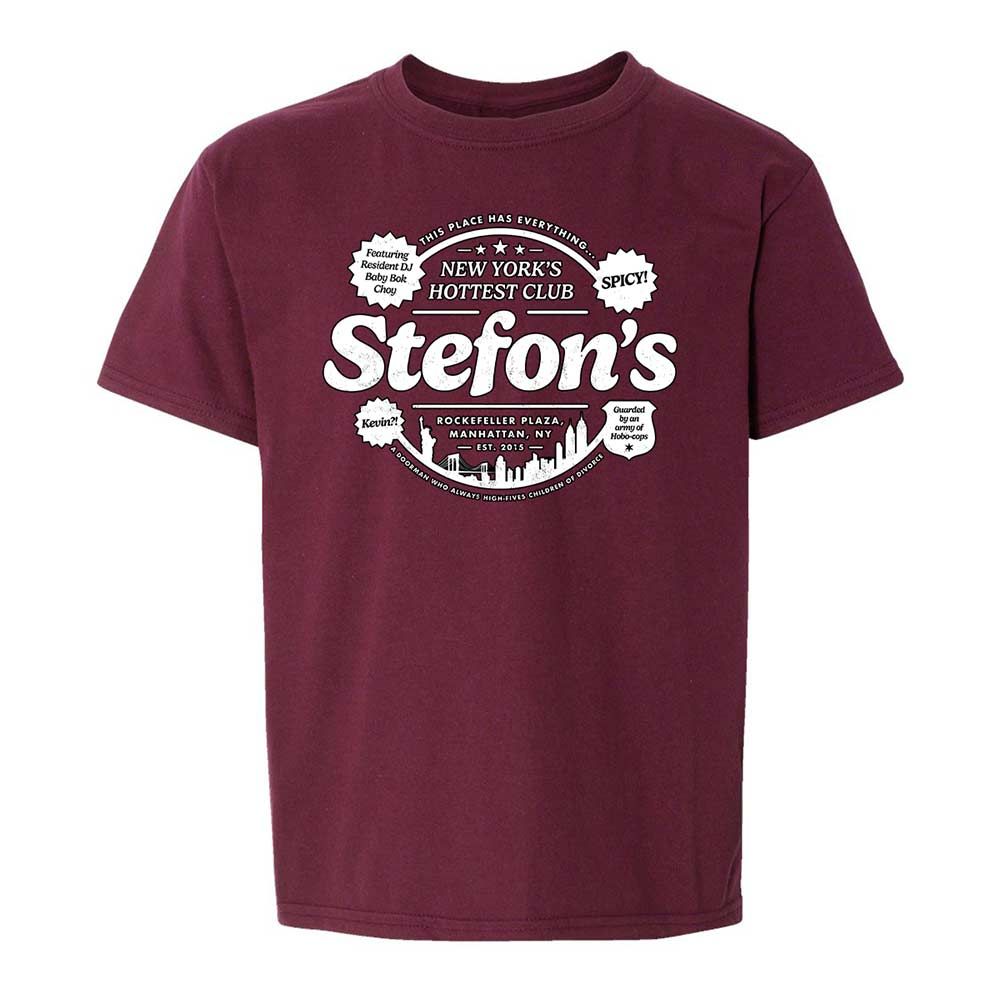 Kids T-Shirt - UK23RP71 - Maroon - 14