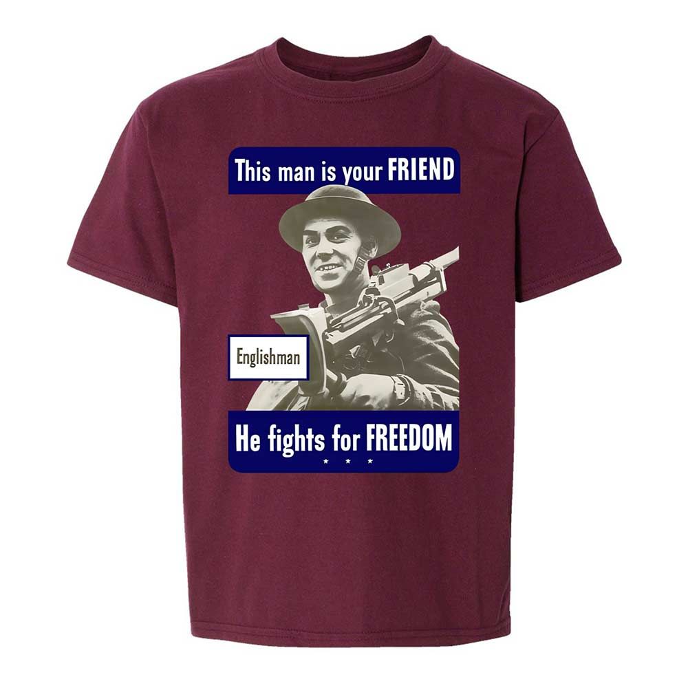 This man is your Friend - Maroon - 14