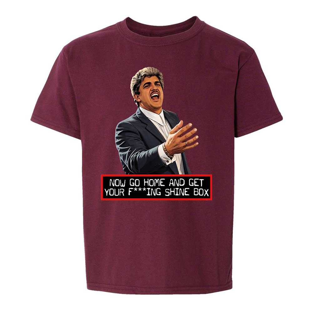 Kids T-Shirt - UP3U9WGF - Maroon - 14