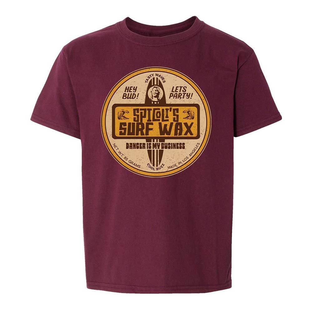 Kids T-Shirt - HLPR1S52 - Maroon - 14