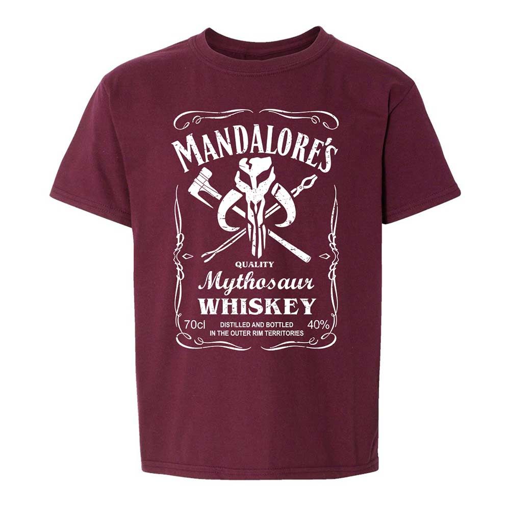 Kids T-Shirt - CS8PZ4ZM - Maroon - 14