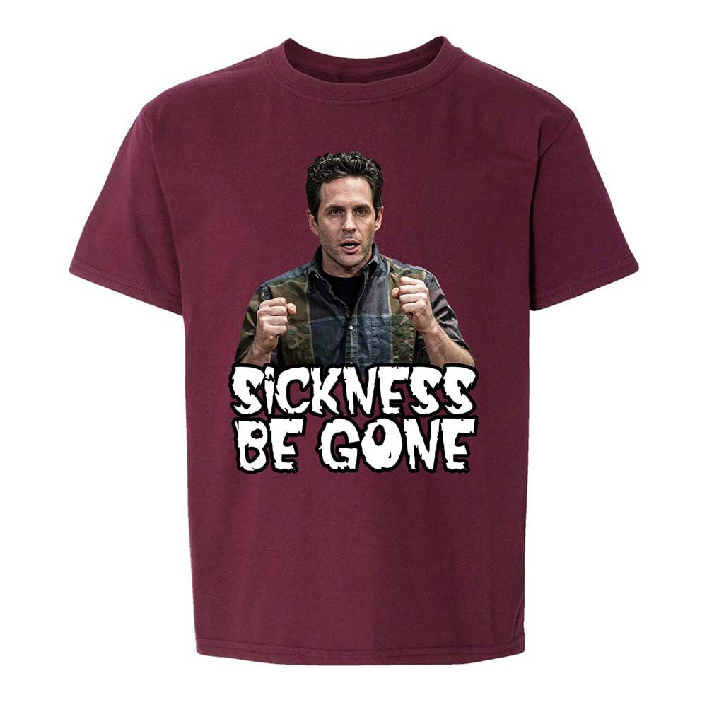 Kids T-Shirt - AY8WWSAH - Maroon - 14