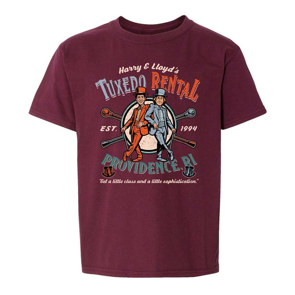 Kids T-Shirt - 8ATQL76J - Maroon - 14