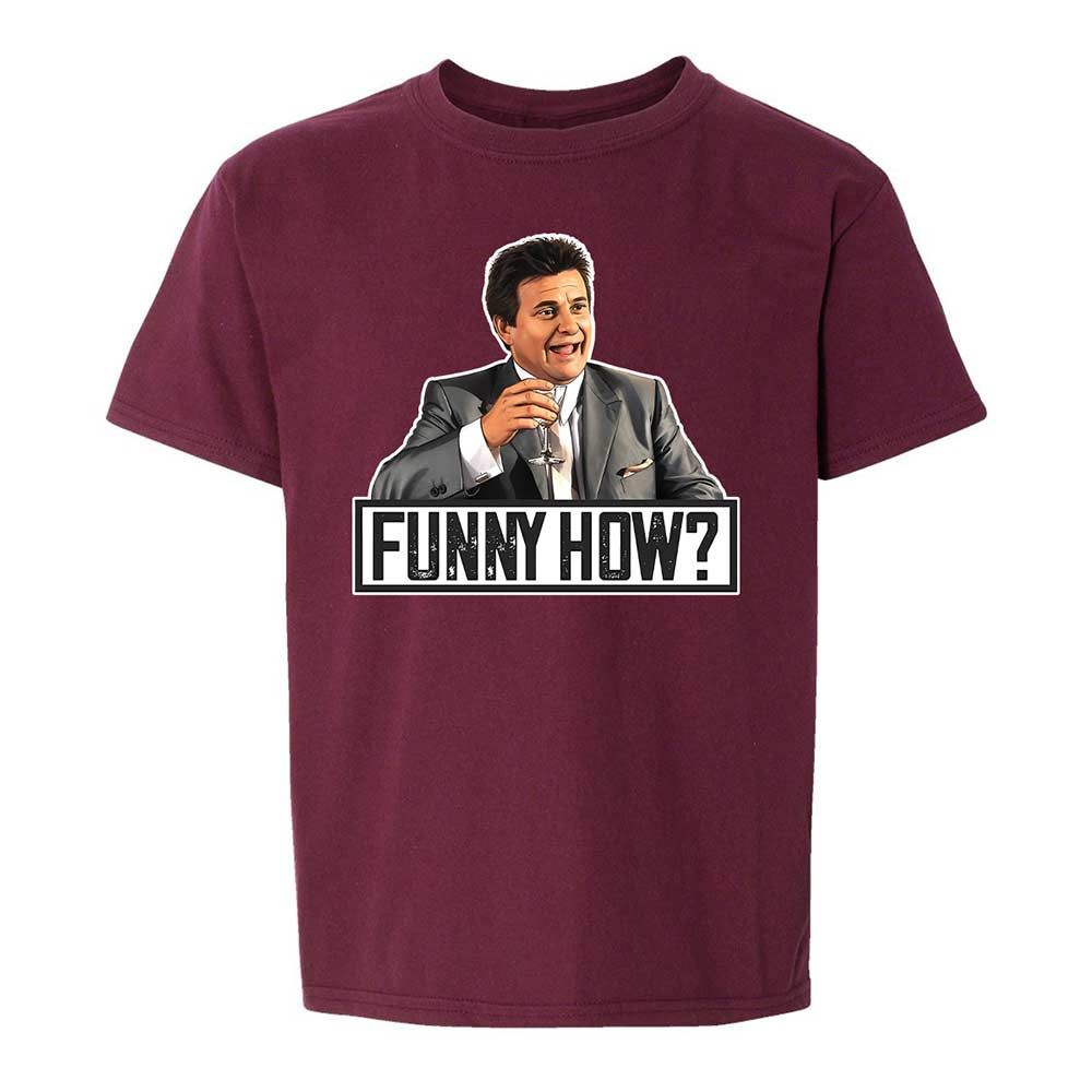 Kids T-Shirt - 7AR829QL - Maroon - 14