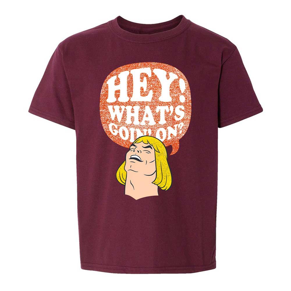 Kids T-Shirt - LDDPZW17 - Maroon - 14