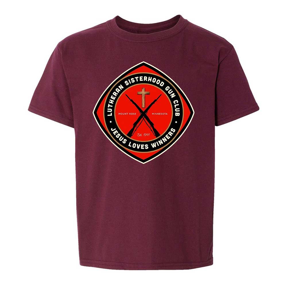 Lutheran Sisterhood Gun Club - Maroon - 14