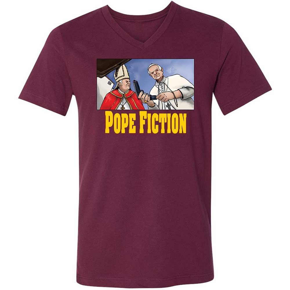 Pope Fiction - Maroon - 14