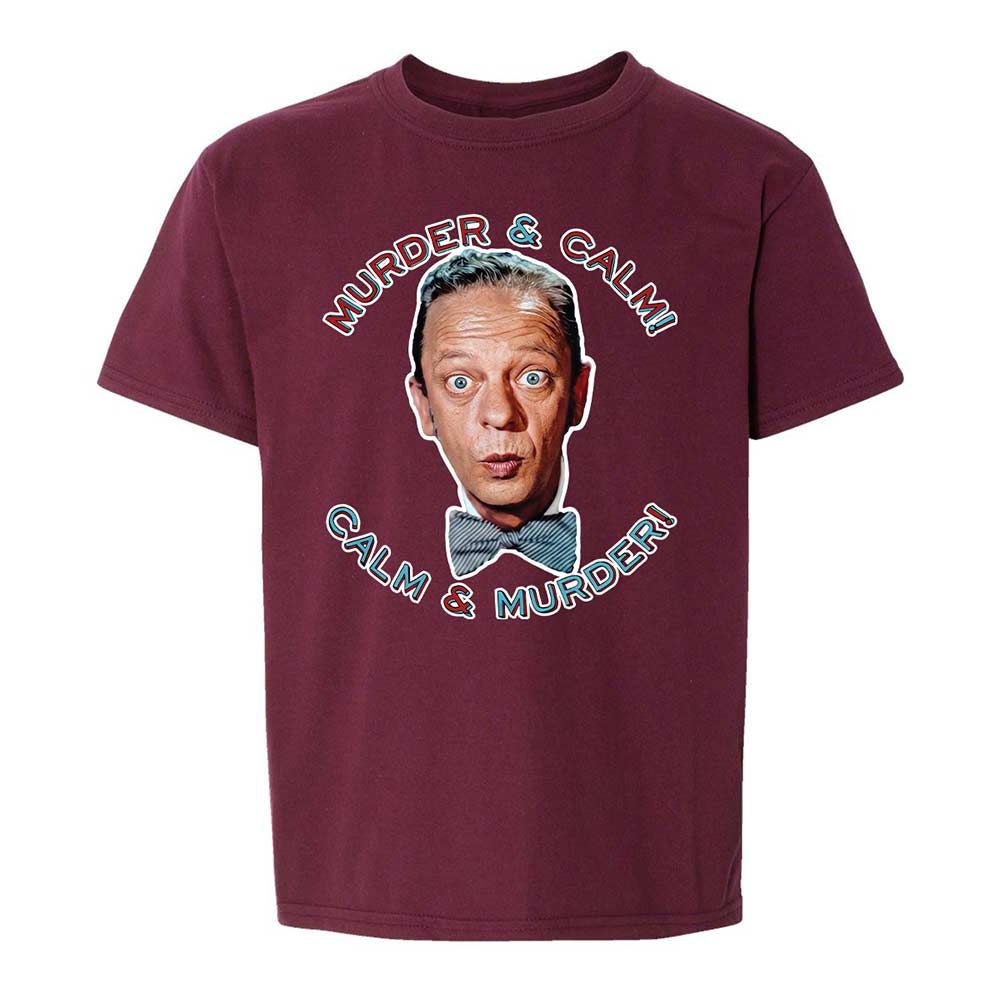 Kids T-Shirt - W551AGDB - Maroon - 14