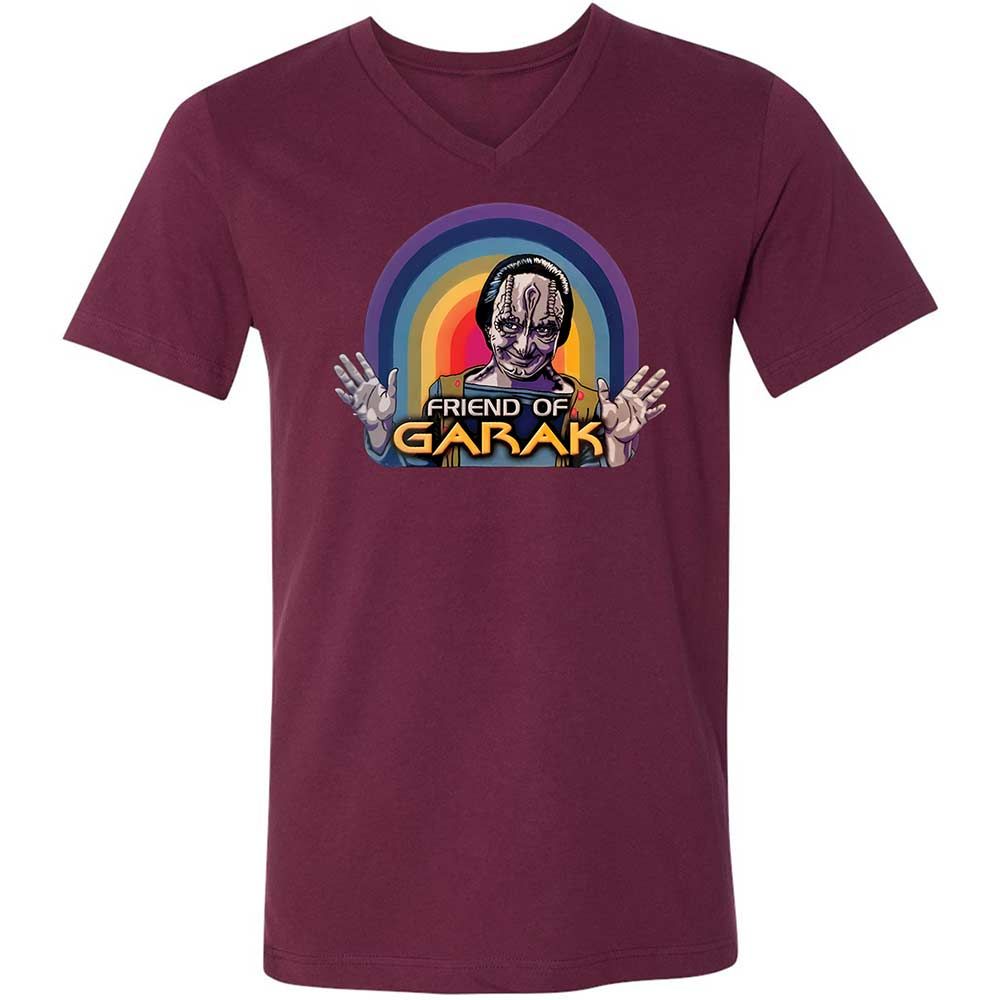 Friend Of Garak - Maroon - 14