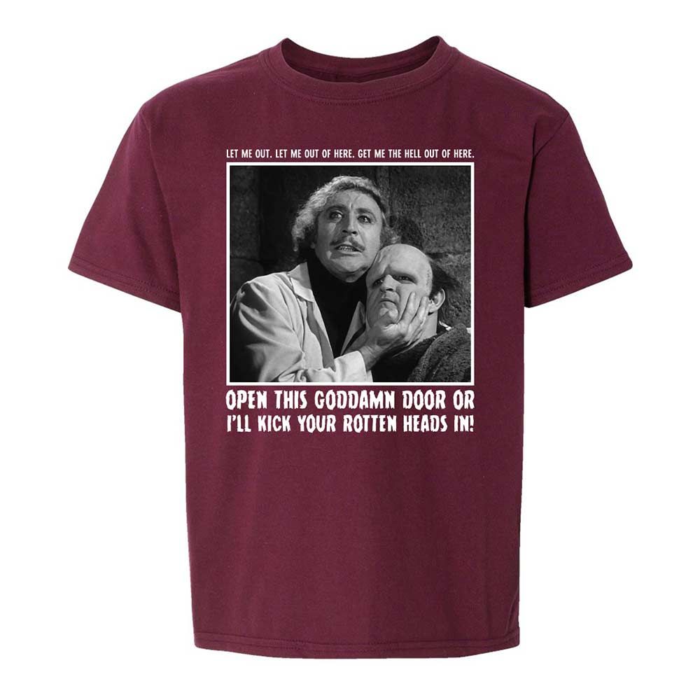 Kids T-Shirt - UG6UMQQP - Maroon - 14