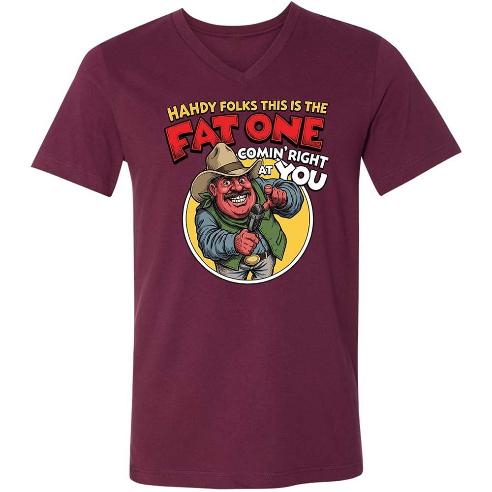 Fat One comin' right at you - Maroon - 14