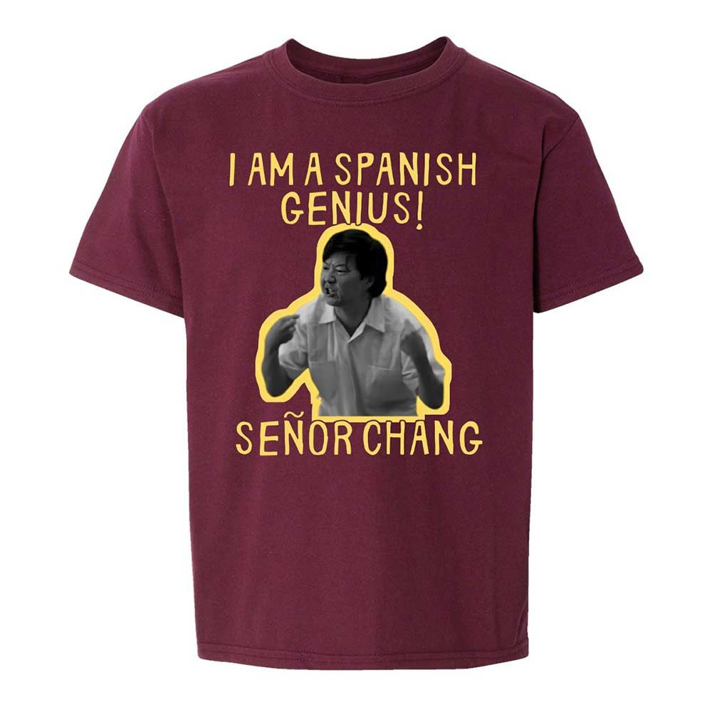 Kids T-Shirt - YQU4YU5Z - Maroon - 14