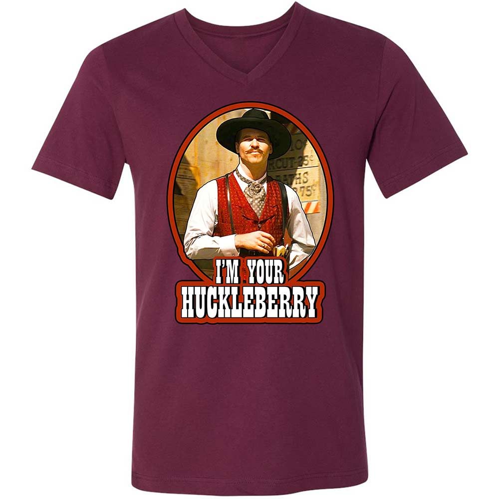 I'm Your Huckleberry - Maroon - 14