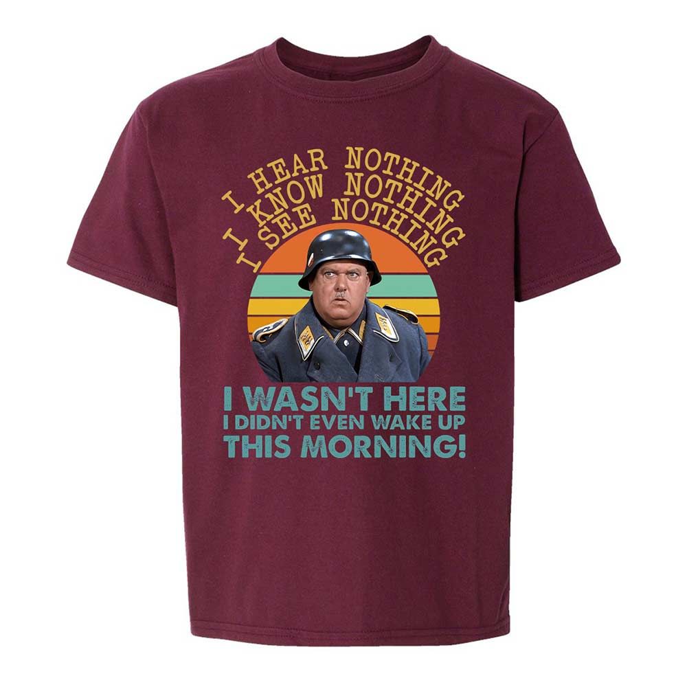Kids T-Shirt - AQYW3GQE - Maroon - 14