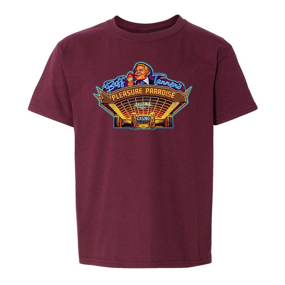 Kids T-Shirt - AUXY2BSF - Maroon - 14