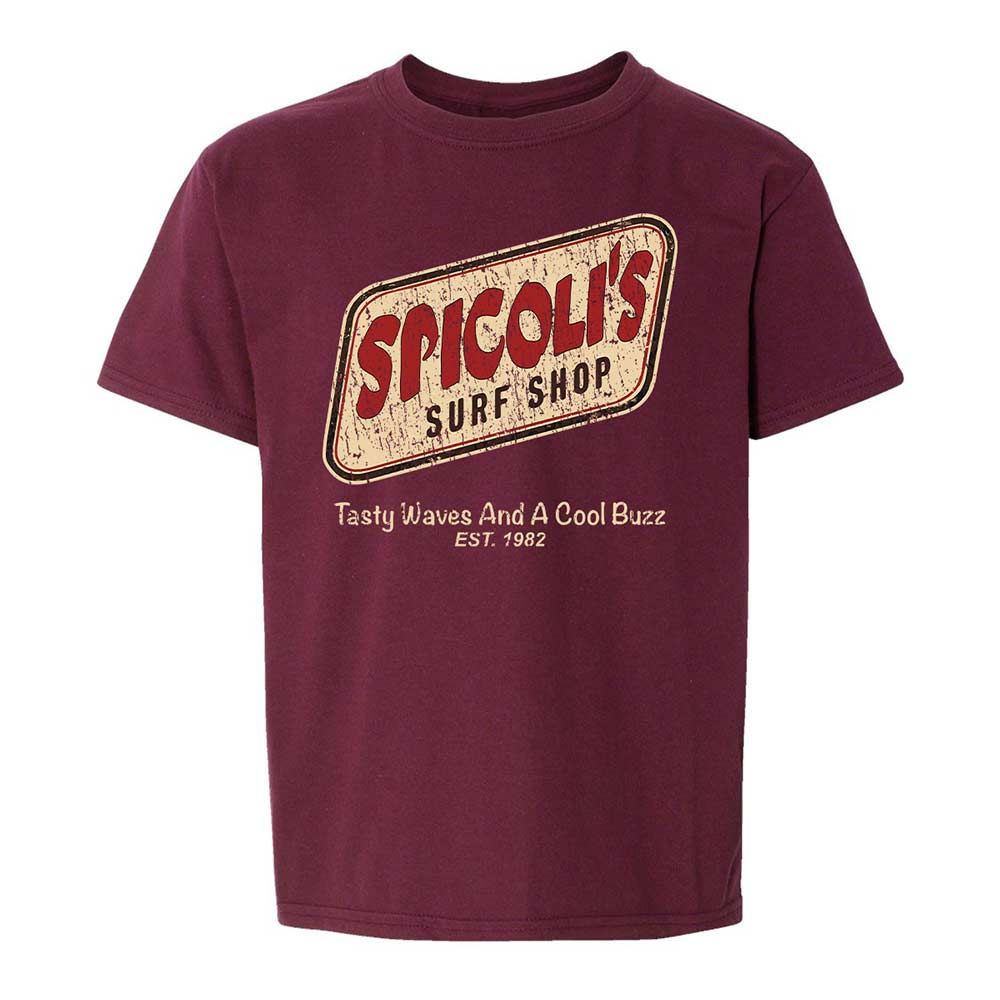 Kids T-Shirt - DSYVXWPT - Maroon - 14