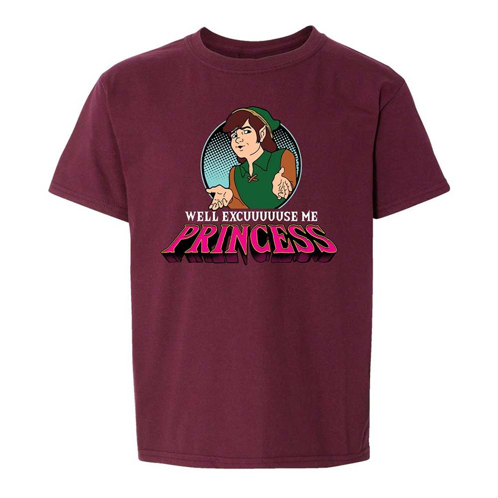 Kids T-Shirt - RUNH7NVE - Maroon - 14
