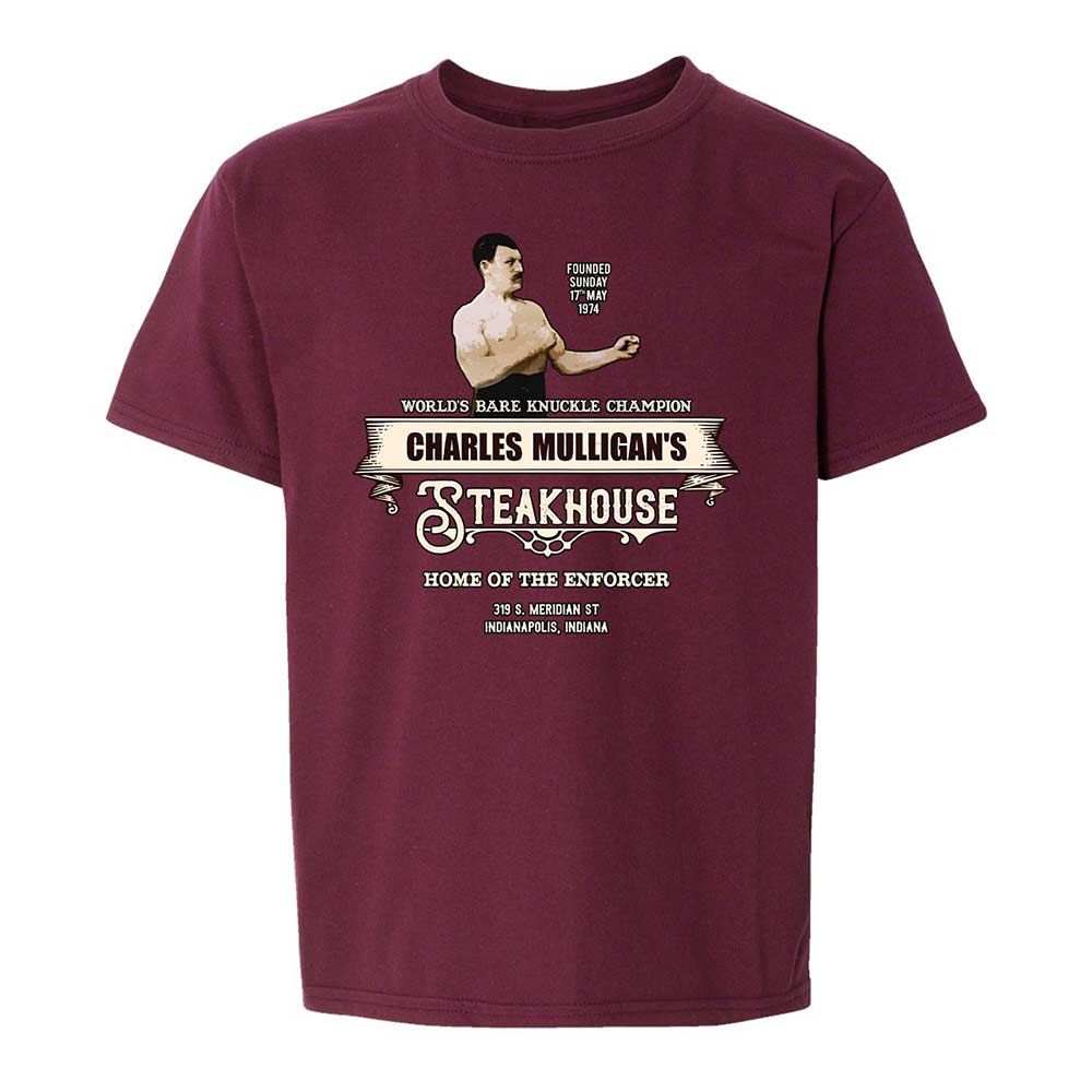 Kids T-Shirt - XDSJ18QL - Maroon - 14