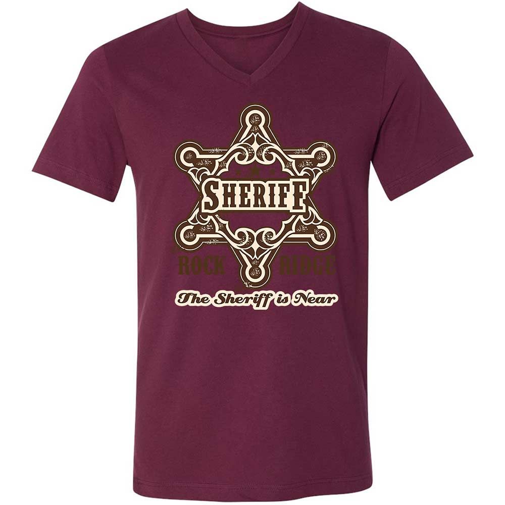 The Sheriff of Rockridge is Near! - Maroon - 14