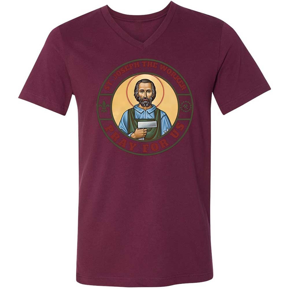 Pray for Us - Maroon - 14