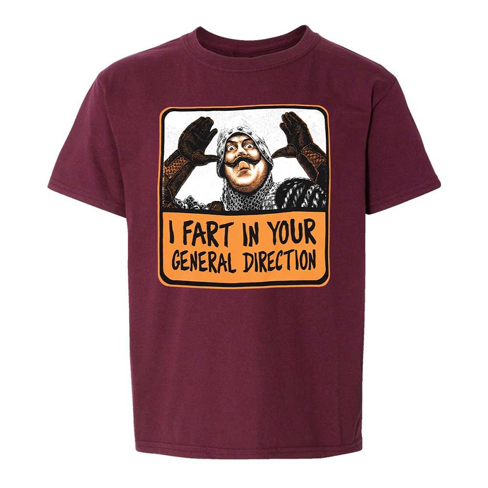 Kids T-Shirt - MJ4CZHUH - Maroon - 14
