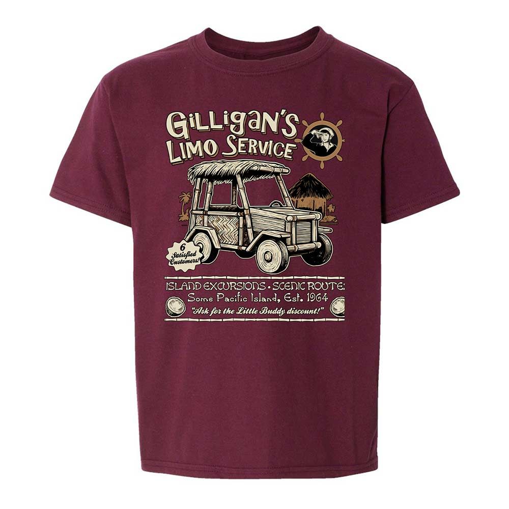 Kids T-Shirt - NADQA98C - Maroon - 14